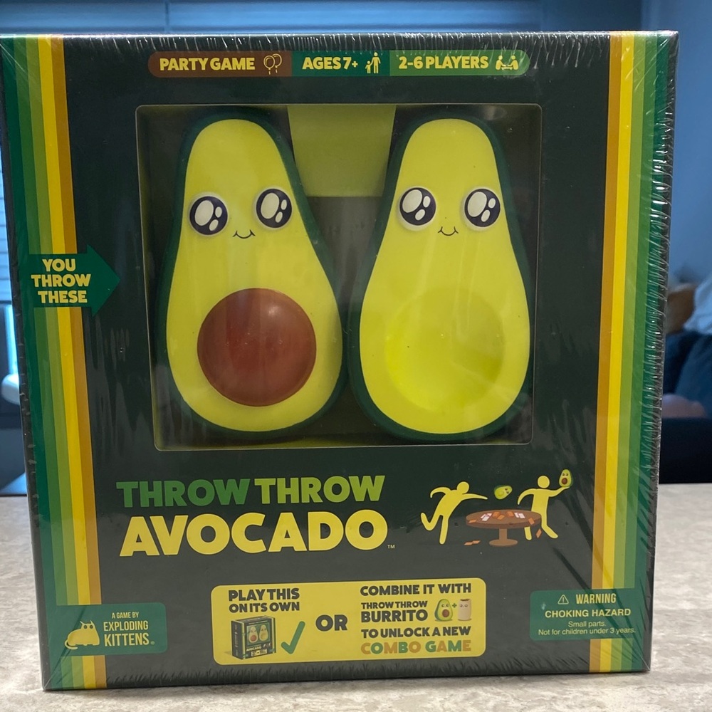 Throw Throw Avocado Party Game
